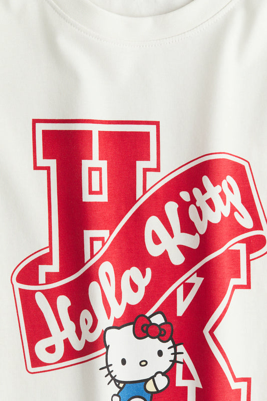 Camiseta Hello Kitty Oversized hm