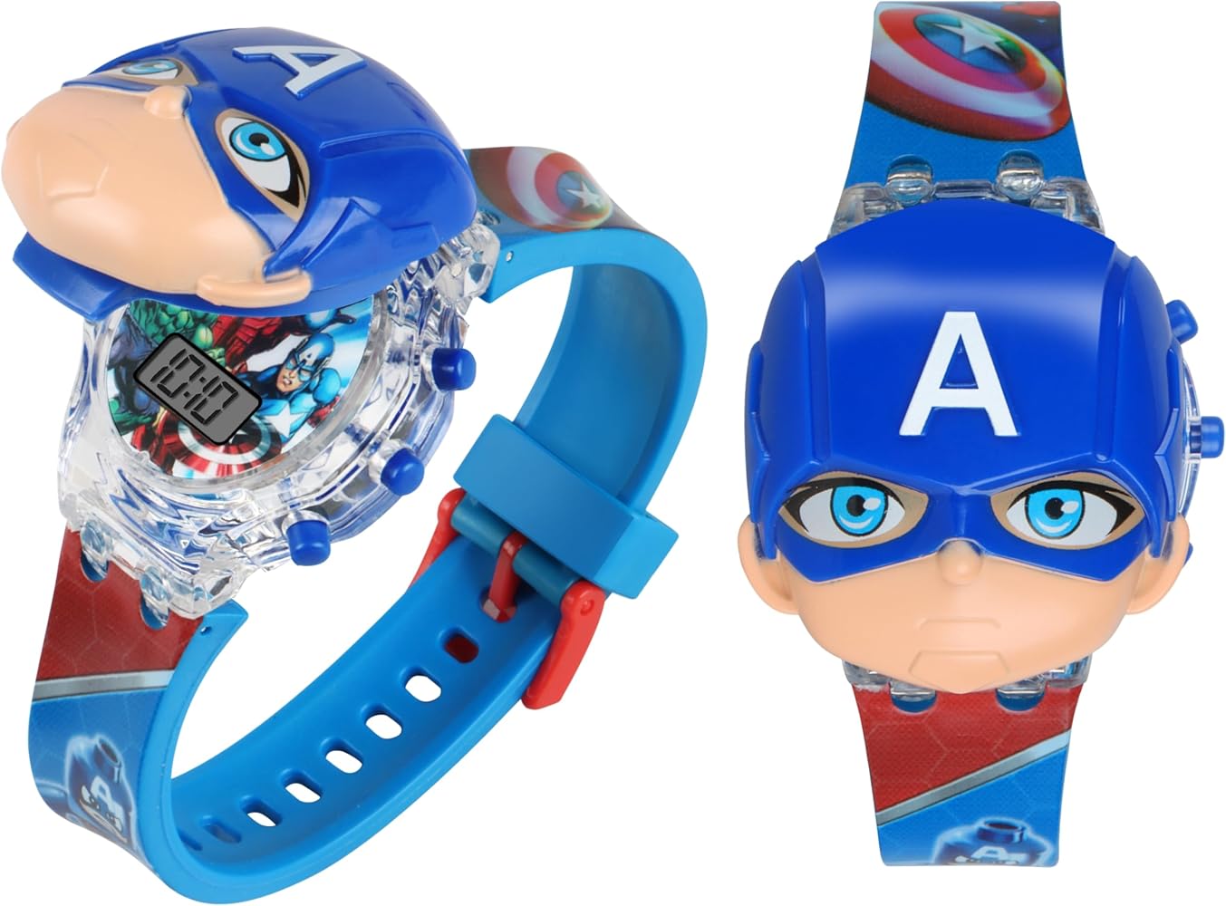 RELOJ CAPITÁN AMERICA
