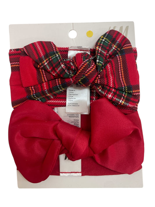 Diademas elásticas rojas