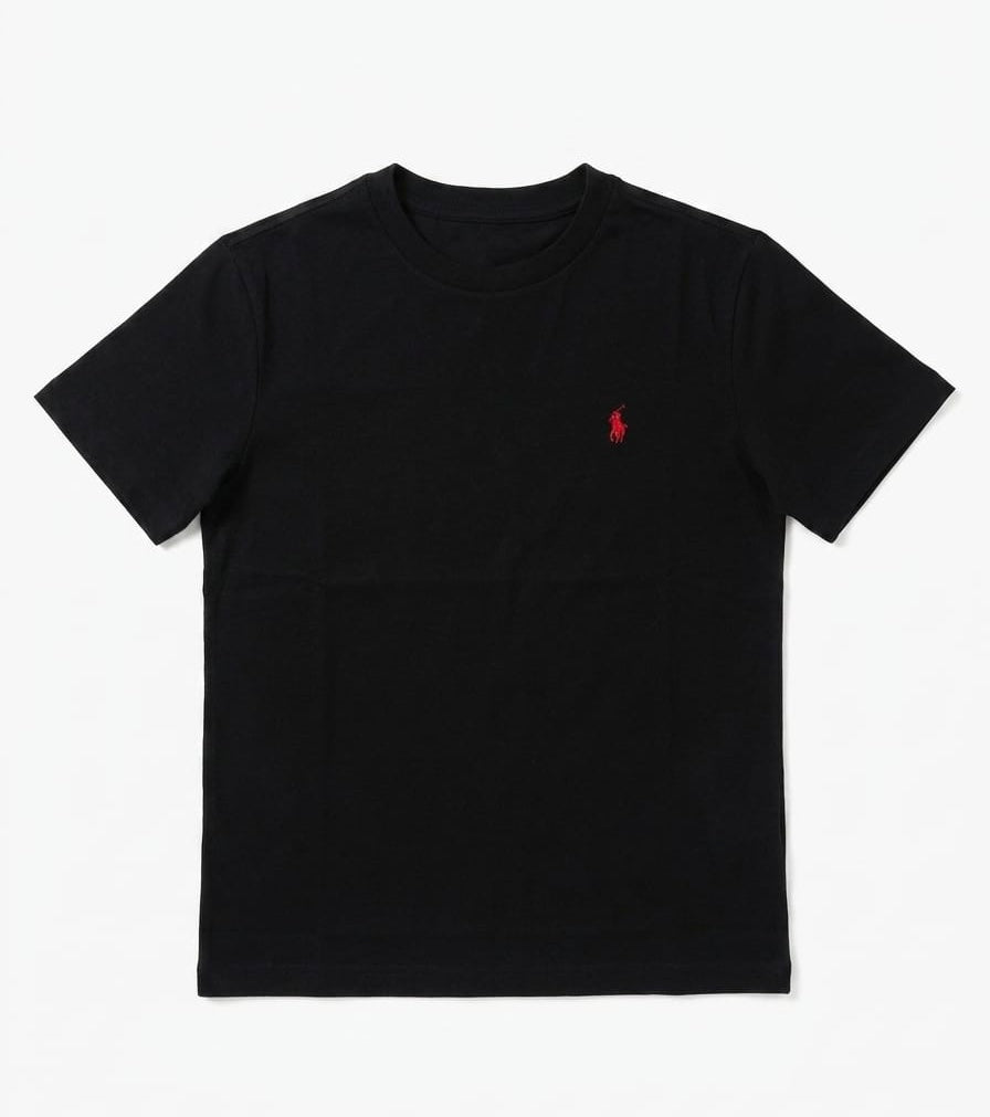 CAMISETA NEGRA POLO