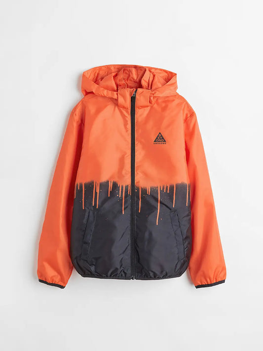CHUMPA IMPERMEABLE NARANJA
