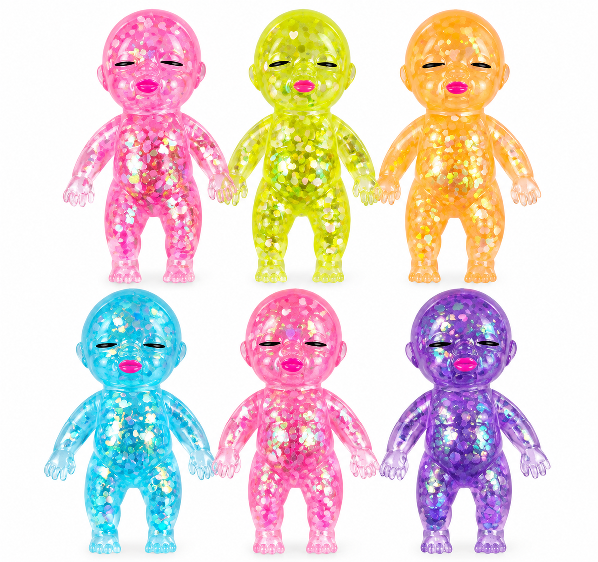 SQUISHY BEBÉ GLITTER