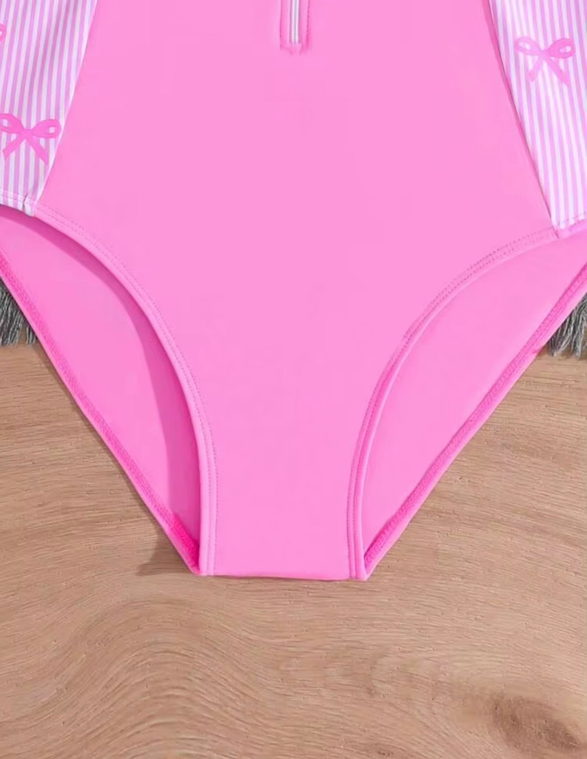 TRAJE DE BAÑO FUCSIA CHONGUITOS