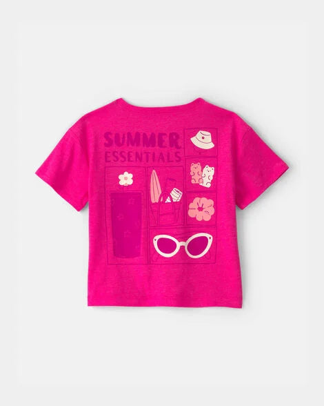 CAMISETA ROSA SUMMER ‘MY BAG’S ALL PACKED’