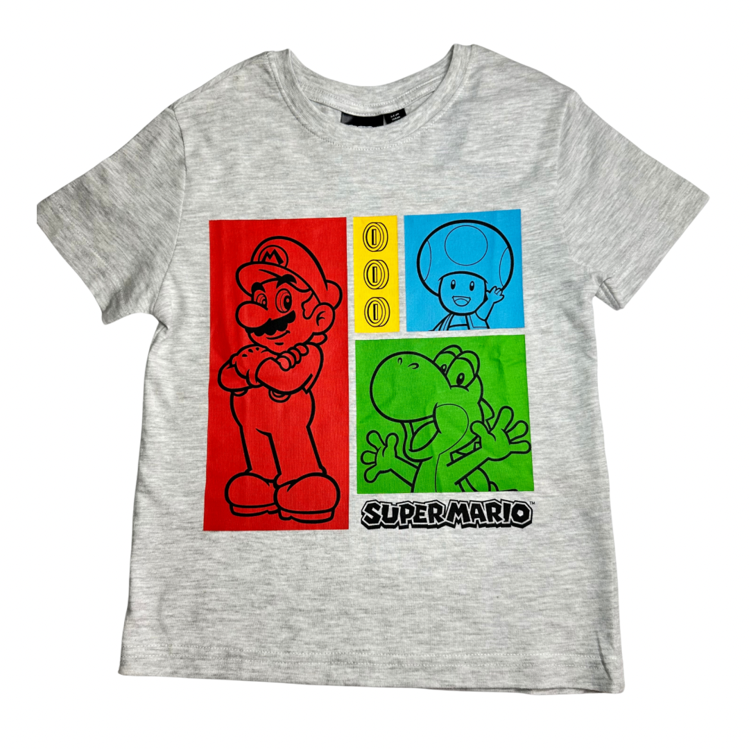 Camiseta Súper Mario manga corta