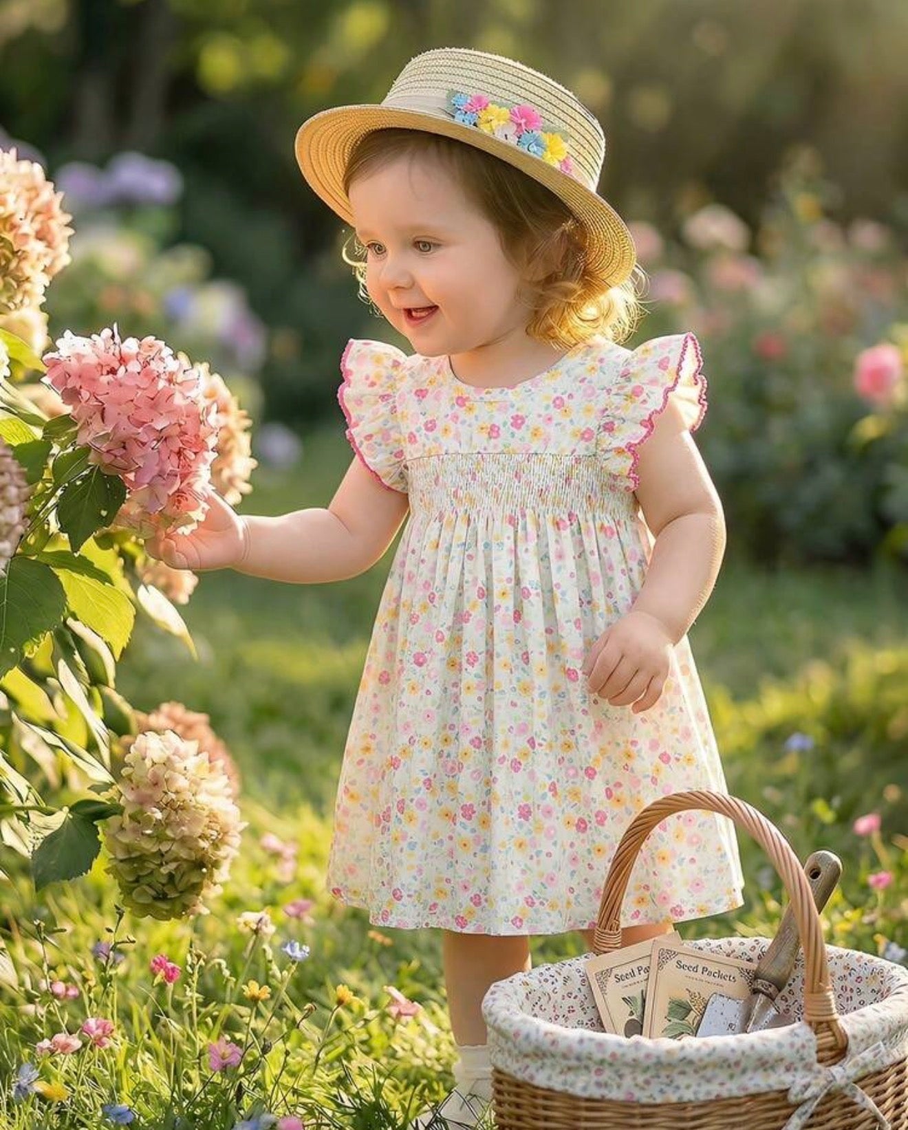 Vestido bebé Floreado