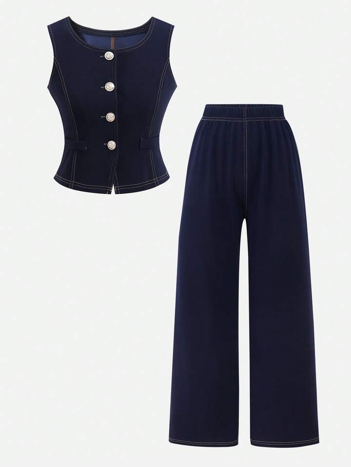 CONJUNTO DENIM VAQUERO