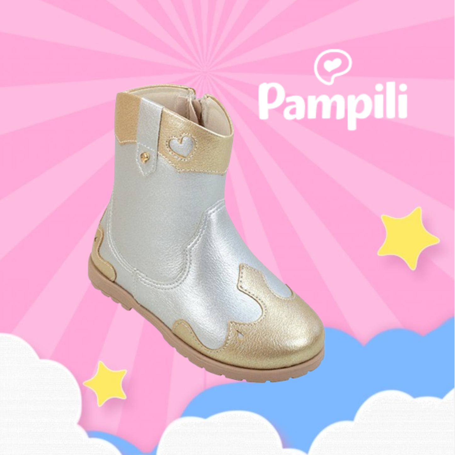PAMPILI BOTITA DORADA