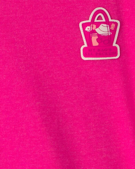 CAMISETA ROSA SUMMER ‘MY BAG’S ALL PACKED’
