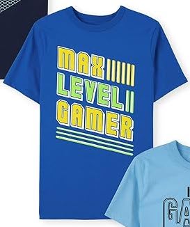 Camiseta 'Max Level Gamer'