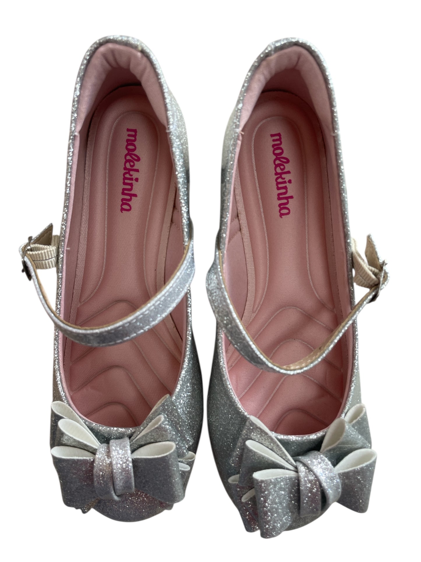 Flats Plateadas de chongo