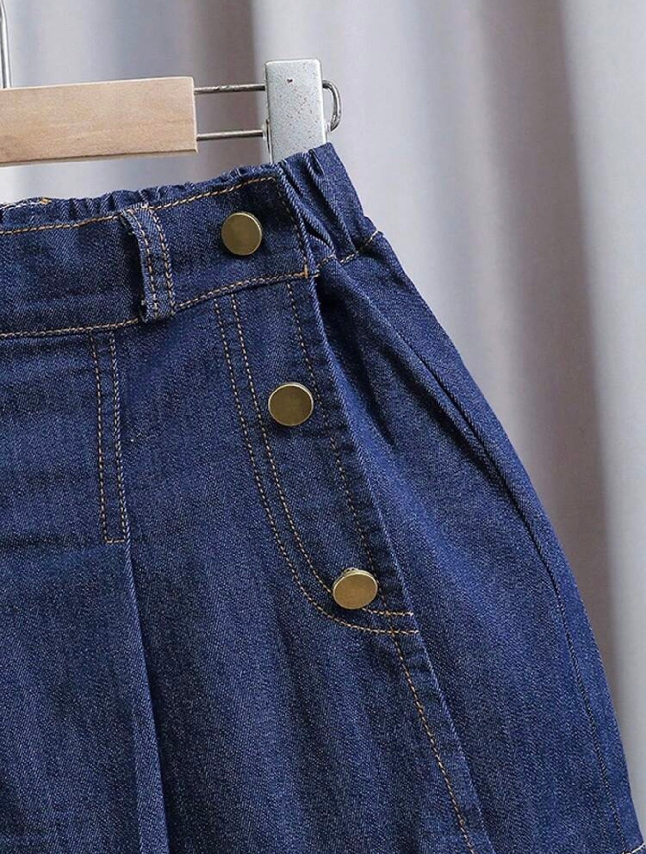 FALDA SHORT DENIM NIÑA GRANDE 7-12