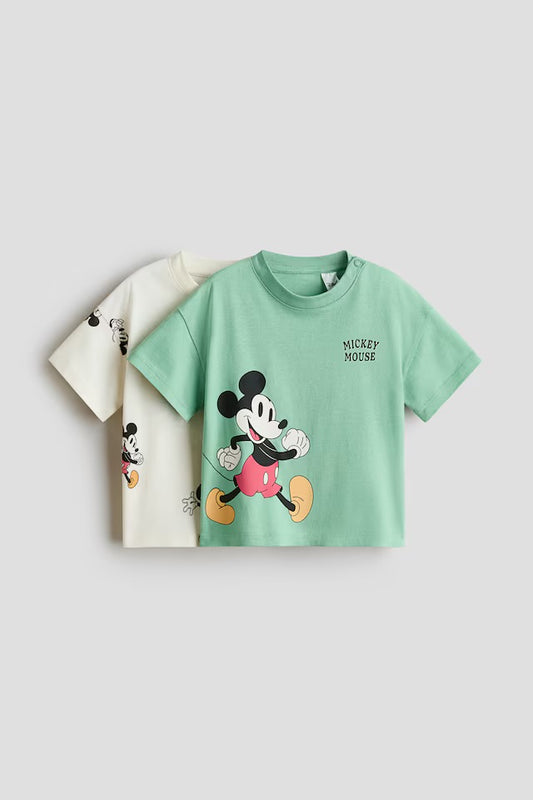Camisetas Mickey algodón