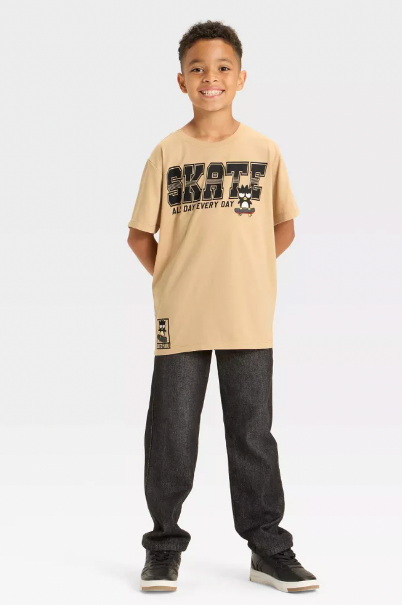 Camiseta Skate crema