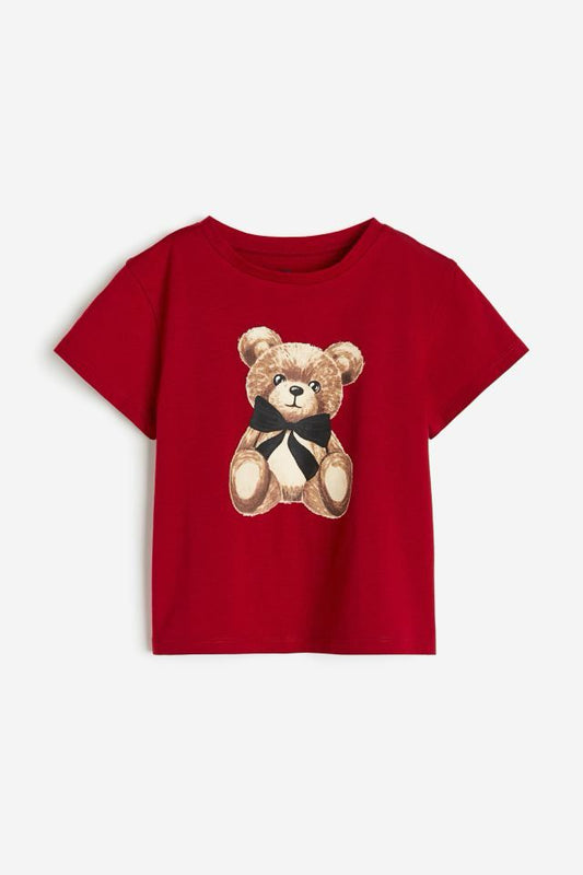 Camiseta Oso de Peluche Navidad