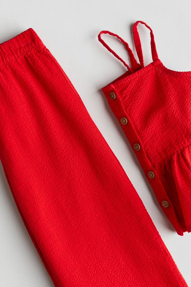 CONJUNTO H&M ROJO