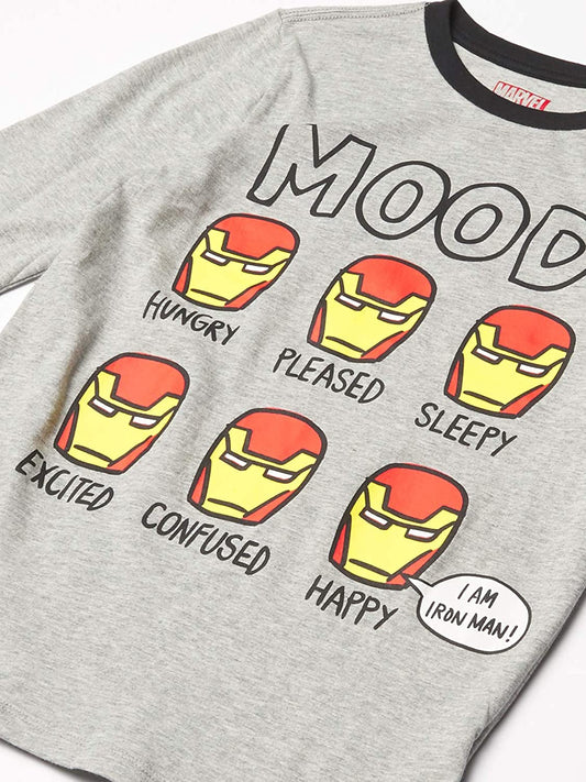 Camiseta Iron Man Gris