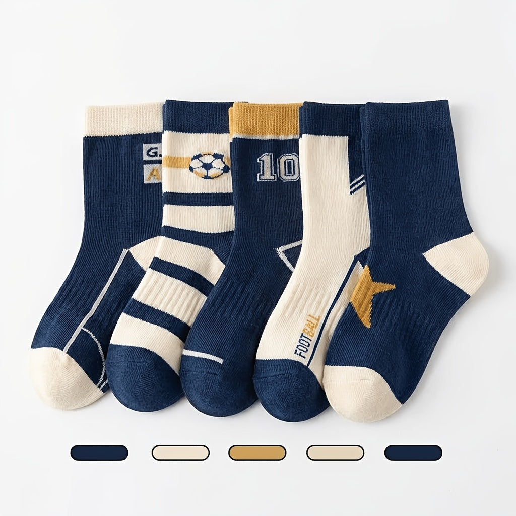 5 PARES DE CALCETINES FUTBOL