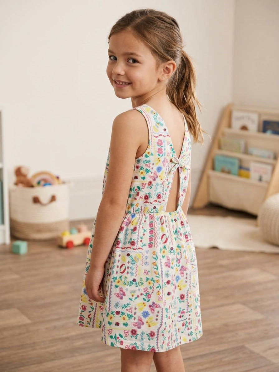 VESTIDO ESTAMPADO DE FLORES