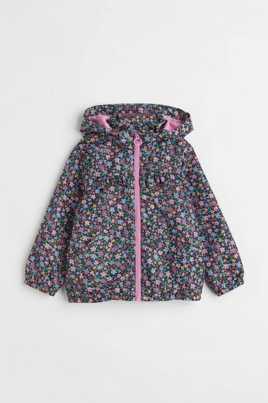CHUMPA IMPERMEABLE FLOREADA