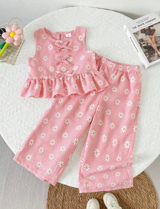 CONJUNTO Margaritas Salmón