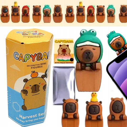 MINI FIGURITAS DECORATIVAS CAPYBARA