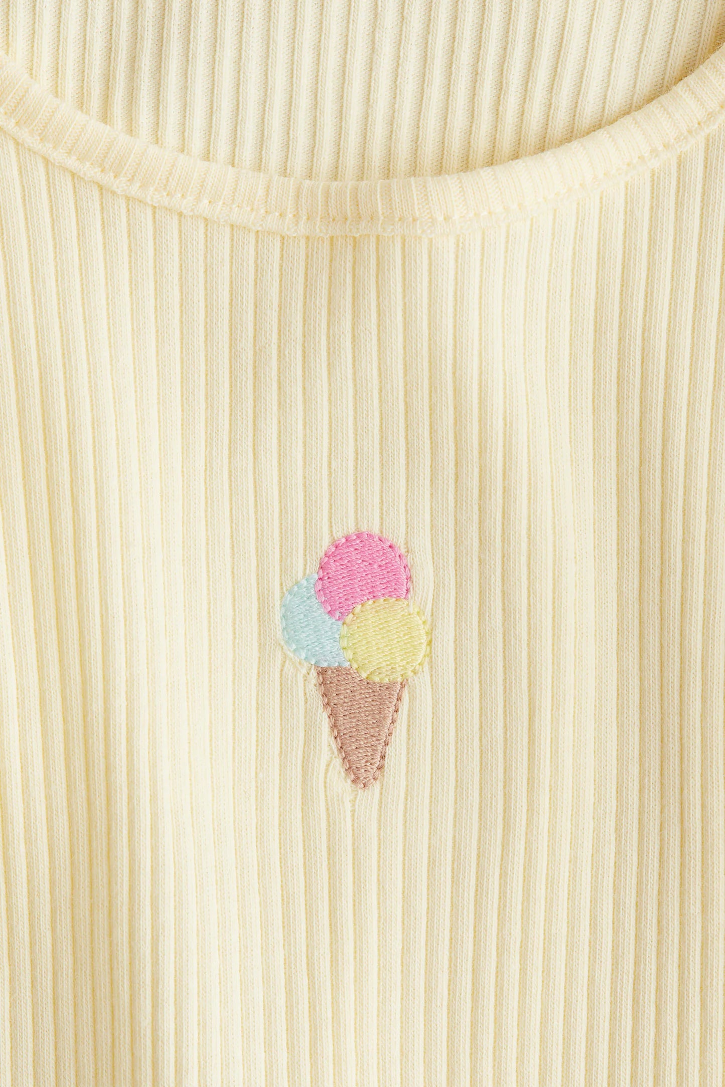 Camisa canale amarilla helado