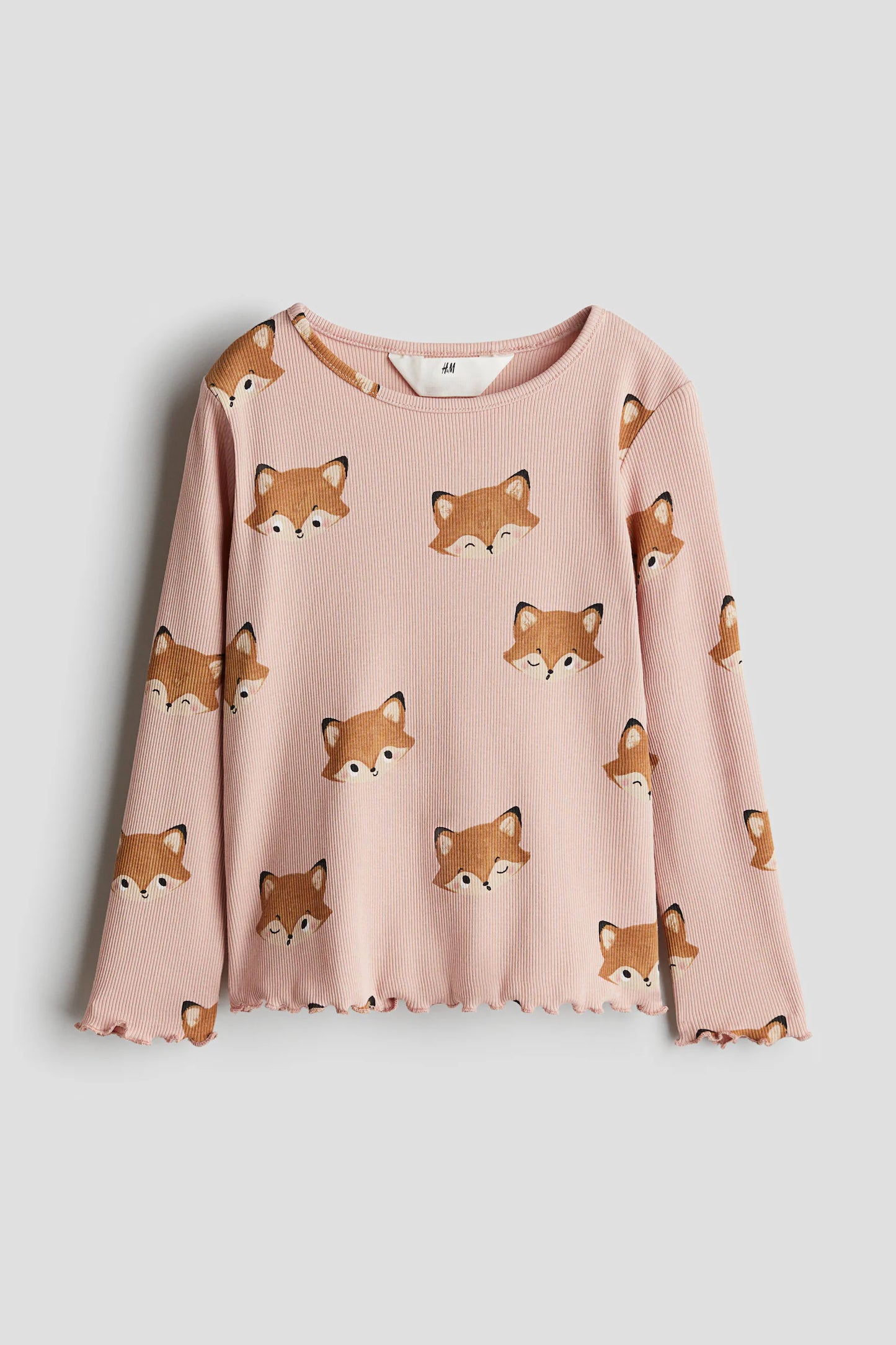 Camiseta manga larga rosa Zorritos