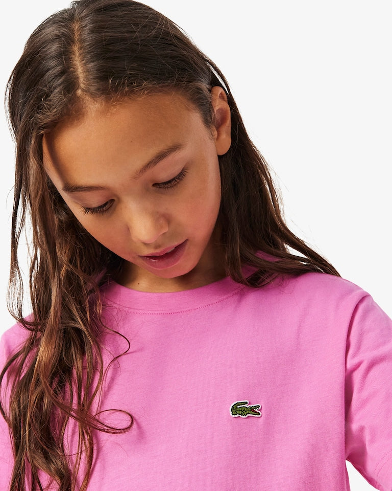 CAMISETA ROSA LACOSTE