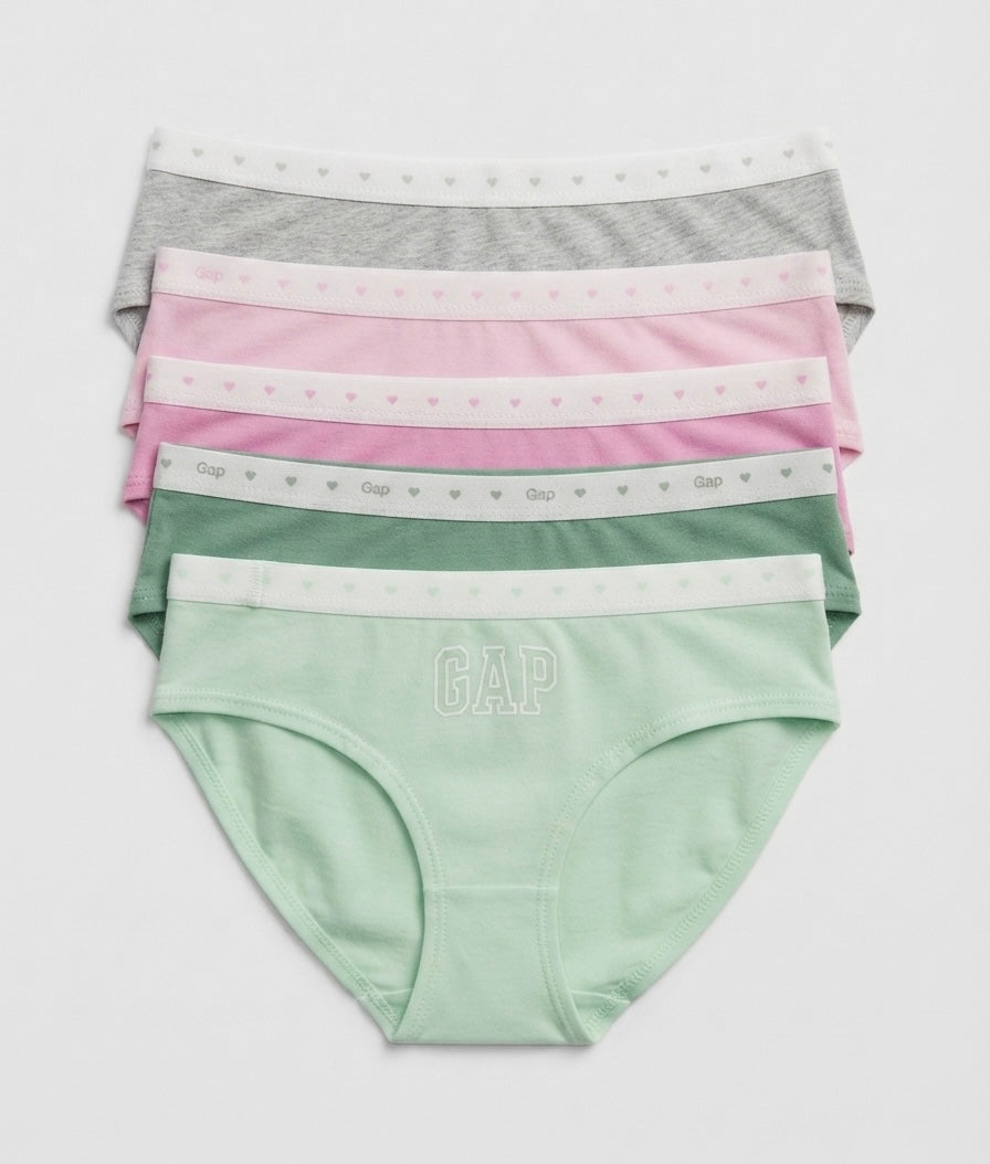 PAQUETE DE 5 PANTIES GAP