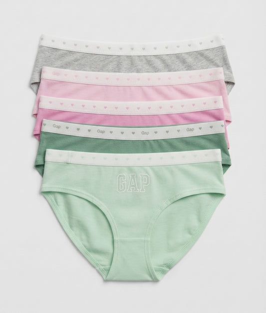 PAQUETE DE 5 PANTIES GAP
