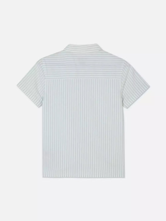 CAMISA RAYAS CELESTES