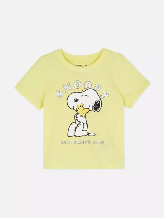 Camiseta  amarilla Snoopy