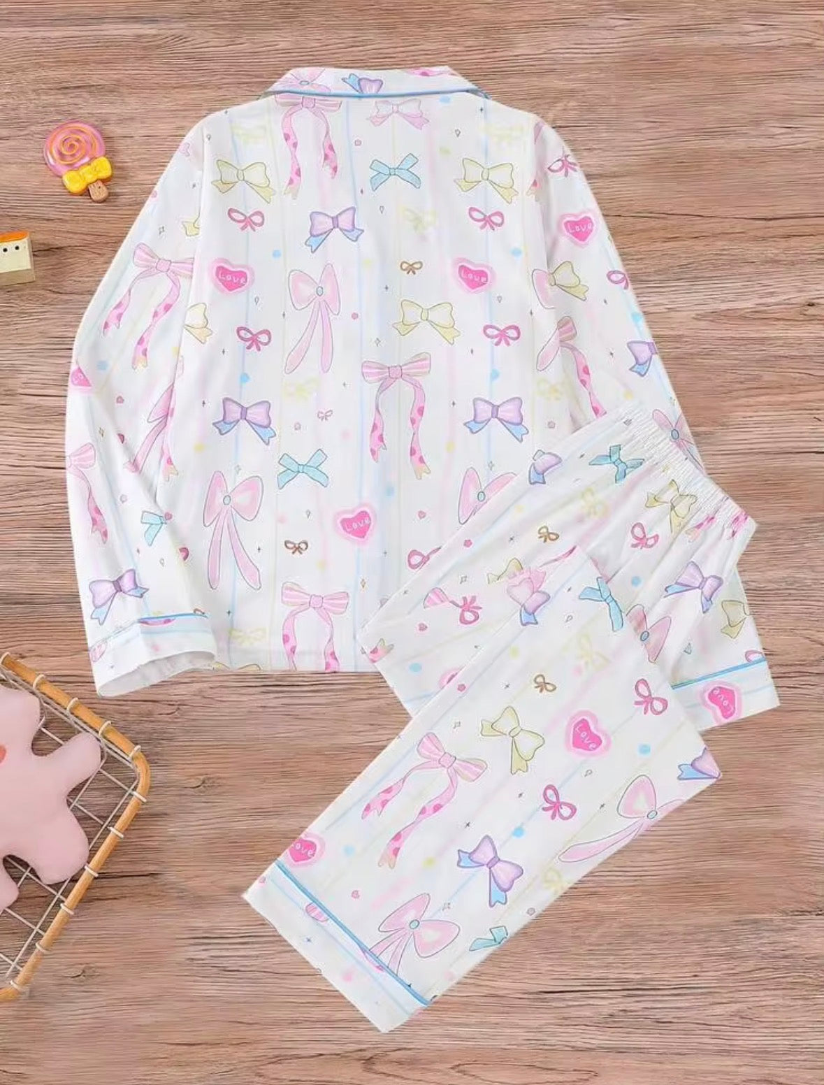 PIJAMA MANGA LARGA CHONGOS