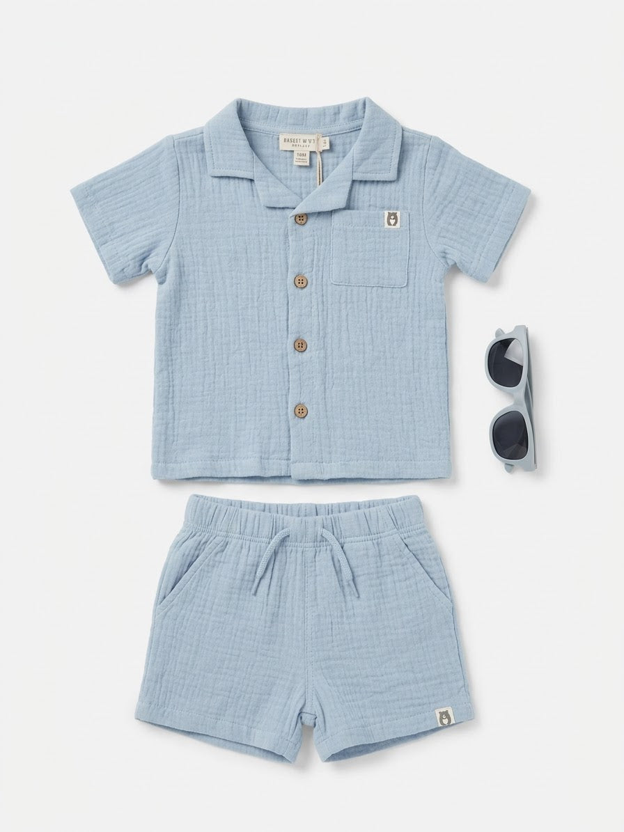 CONJUNTO 3 PIEZAS AZUL