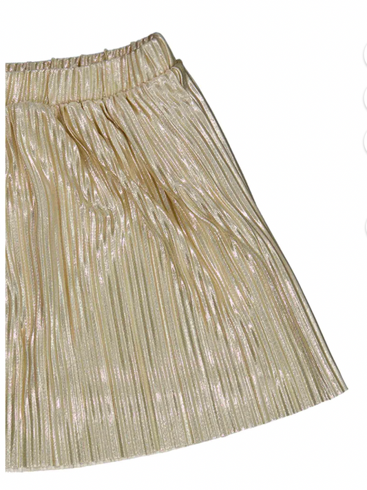 Falda dorada paletones