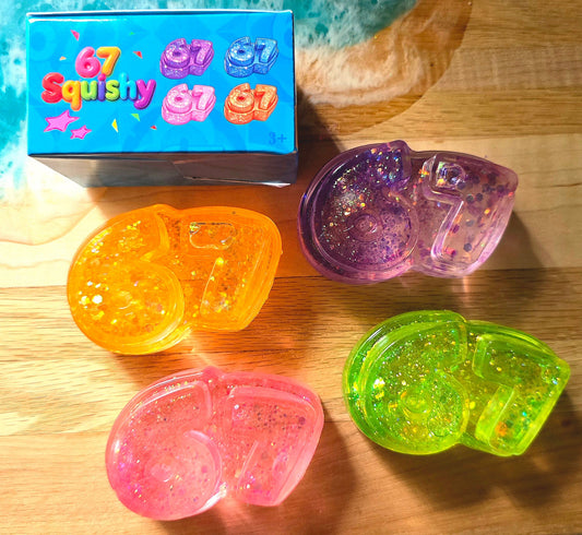 SQUISHY 67 GLITTER