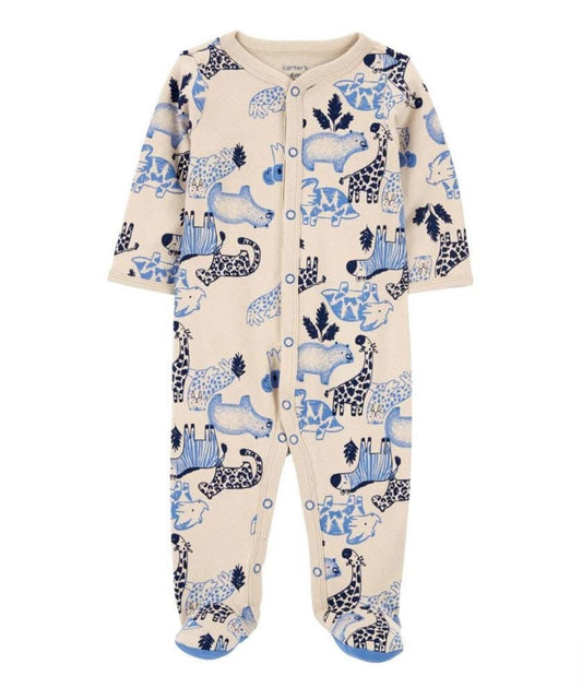 Pijama Enteriza Bebe Safari