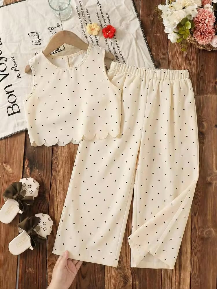 CONJUNTO BEIGE LUNARES