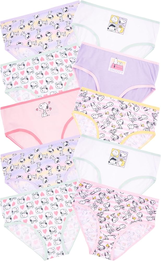 PAQUETE DE 10 PANTIES SNOOPY