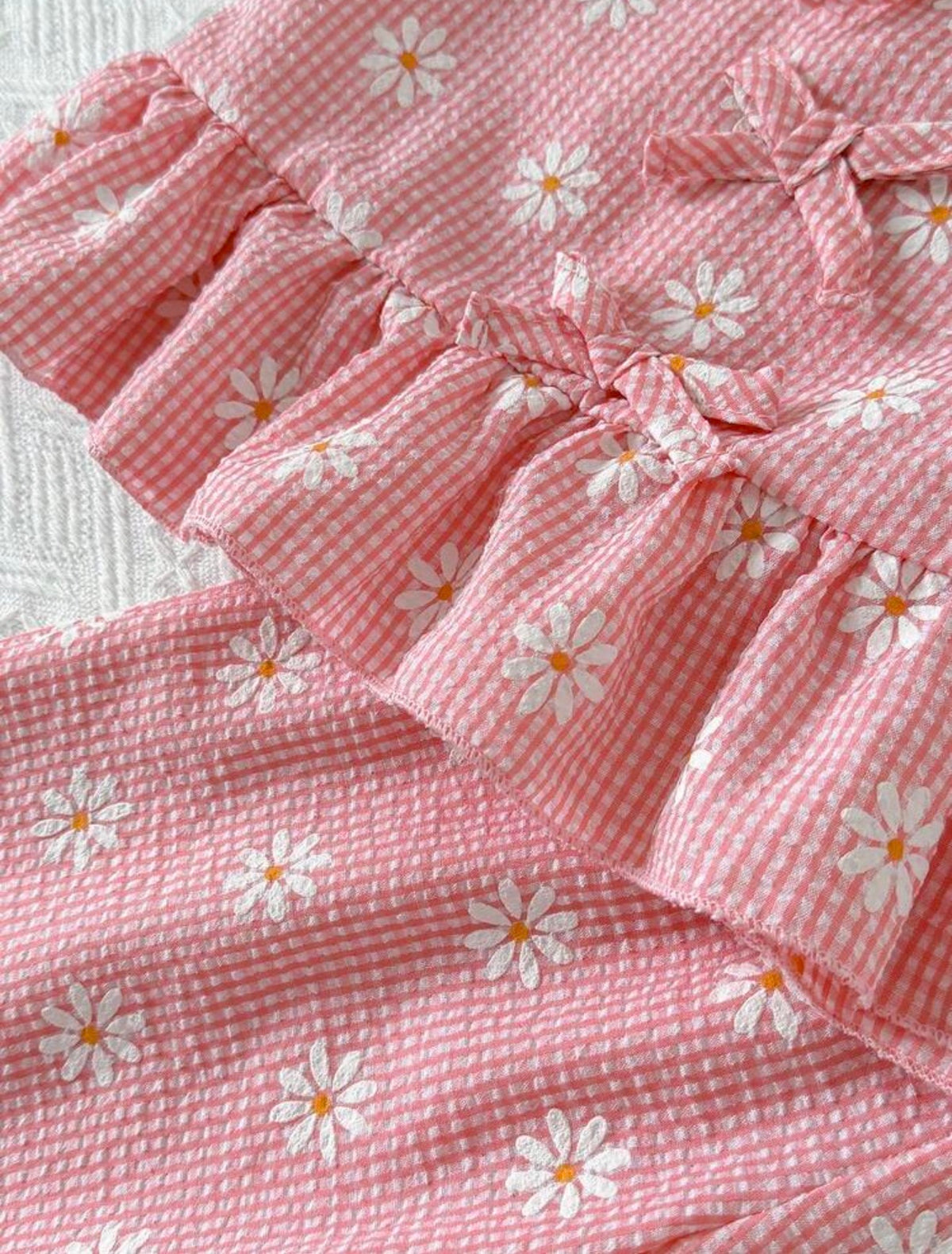 CONJUNTO Margaritas Salmón