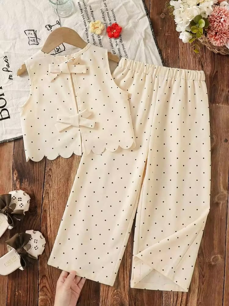 CONJUNTO BEIGE LUNARES