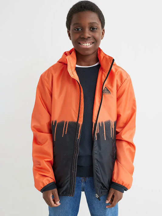CHUMPA IMPERMEABLE NARANJA