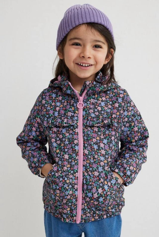CHUMPA IMPERMEABLE FLOREADA