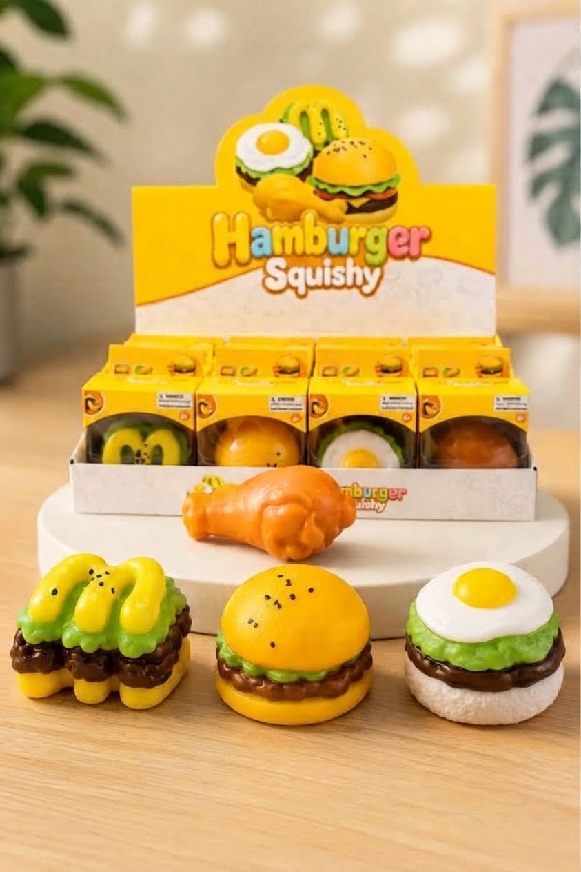 SQUISHY HAMBURGER COMIDA