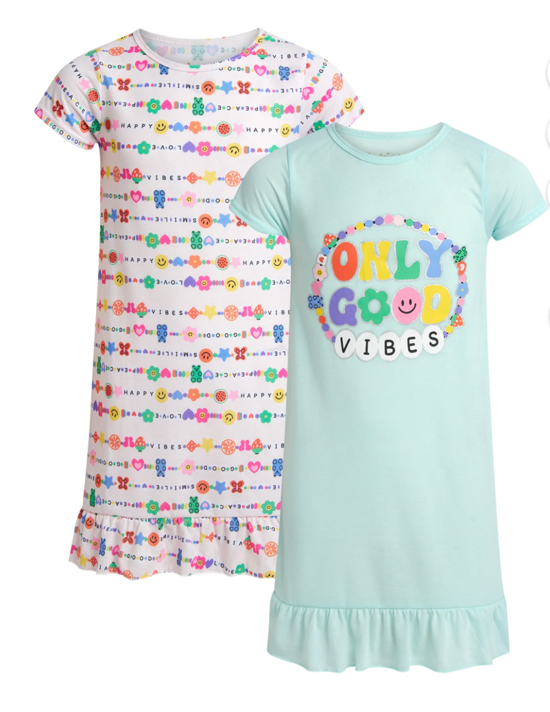 Pijama vestido only good vibes