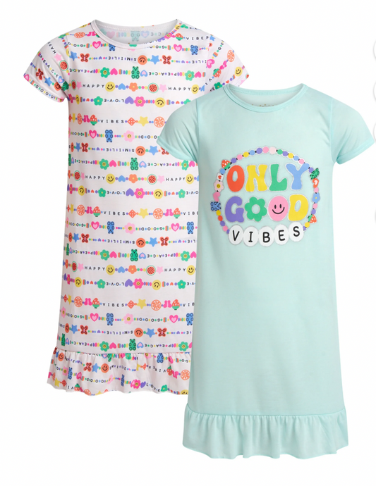 Pijama vestido only good vibes