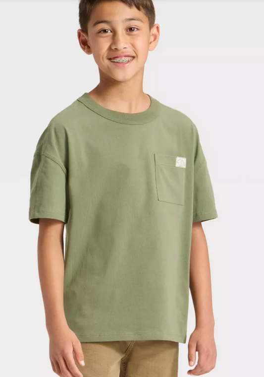 Camiseta Verde Oliva Cat y Jack