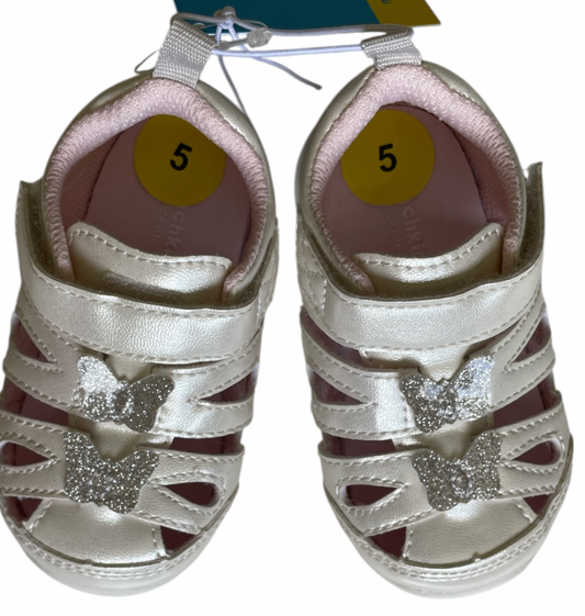 Zapato Blanco Mariposa