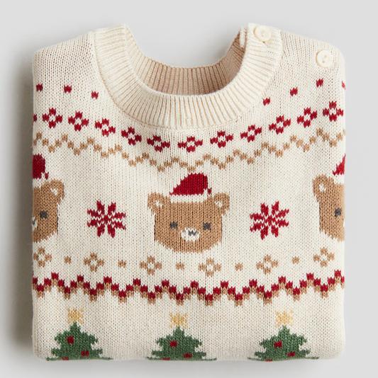 SUETER NAVIDAD BEBE OSITOS